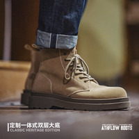 马登马丁靴男鞋复古休闲软皮高帮机车英伦靴百搭中帮真皮工装靴子