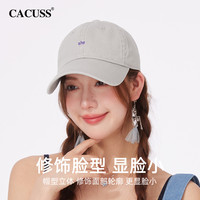 【薇薇主播】CACUSS帽子女夏刺绣字母棒球帽男纯棉透气鸭舌帽