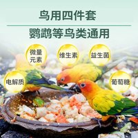 鸟用益生菌鹦鹉葡萄糖多维电解质玄风太阳腹泻软便营养补充剂