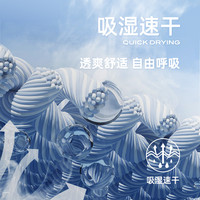 CAMEL骆驼男速干短袖2025夏透气宽松运动T恤上衣 【速干面料】男款 T0S2Y6146B5 藏青 3XL