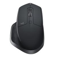 罗技 MX Master 2S 2.4G蓝牙 双模无线鼠标 4000DPI  儒雅黑