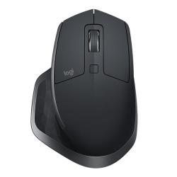 罗技 MX Master 2S 2.4G蓝牙 双模无线鼠标 4000DPI  儒雅黑