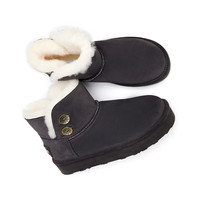 excelsior饼干鞋 冬季女鞋加绒保暖羊毛厚底雪饼雪地靴女 40
