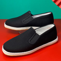 老北京布鞋男步隆升纯手工千层底休闲透气软底 41