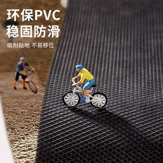 卡通门垫玄关入户门地垫pvc丝圈地毯家用进门防滑耐脏蹭土脚垫子