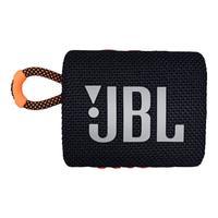 杰宝 JBL GO3 音乐金砖三代 便携蓝牙音箱 低音炮 防水户外 黑拼橙色