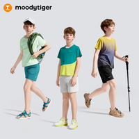 【网球系列】moodytiger男童短裤25夏季运动速干大口袋儿童裤