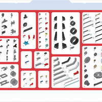 牛摇 EV3 45544+45560 机器人编程小颗粒积木科教机器人教材