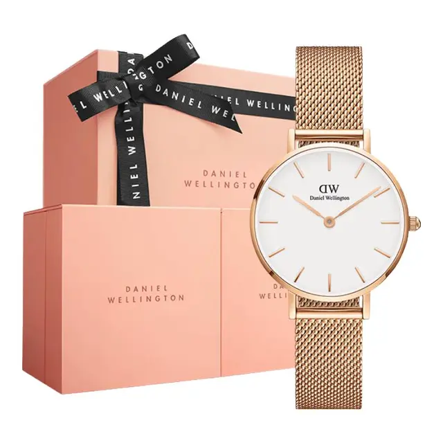 Daniel Wellington 丹尼尔惠灵顿 PETITE系列 28毫米石英腕表 DW00100219