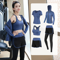 瑜伽服套装女专业晨跑服2025高级感运动跑步速干衣服 XXL