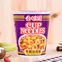 日清合味道冬阴功零食泡面冲泡方便速食面即食宵夜