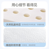 paratex乳胶床垫泰国天然橡胶床垫家用乳胶宿舍软垫 180*200cm