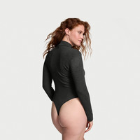 5折起|维多利亚的秘密 连体衣T恤开衫卫衣女24夏 M