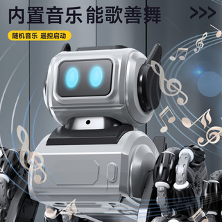 机器狗智能遥控车2025儿童玩具手势感应机械狗男孩 【手势双控】遥控机器狗【手柄+手表+八轮特技+音乐灯光】彩盒装