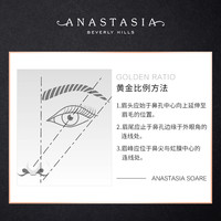 AnastasiaABH双头砍刀塑形三角眉笔防水不脱色免削