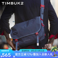 TIMBUK2 FLIGHT 男士单肩邮差包 TKB1080-2-8836 青灰色/闪耀红 XS
