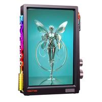 Divoom点音时光之界透明悬浮相框10.1英寸高清电子相册智能数码显示屏桌面时钟像素电竞桌搭新潮男 