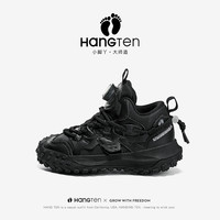 HANGTEN欢腾男童鞋子秋冬款加绒鞋二棉鞋中大童老爹鞋儿童运动鞋 34码