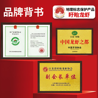 盱眙龙虾 3-5钱麻辣蒜泥小龙虾500g*3盒