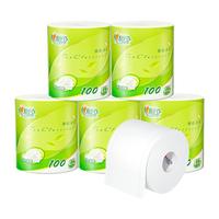 心相印纸巾茶语卷纸卷筒卫生纸4层100克有芯加厚厕纸有芯卷纸手纸家用 4层100克5卷