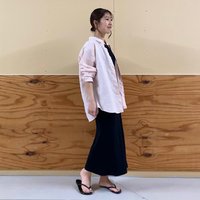 日潮跑腿UNIQLO优衣库25夏女款法国麻衬衫衬衣空调衫薄外套475647 10 水粉色