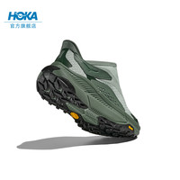 HOKA ONE ONE 男女款夏户外运动休闲鞋PROJECT TRANSPORT轻盈透气 44/280mm 玉石绿/蕨绿色