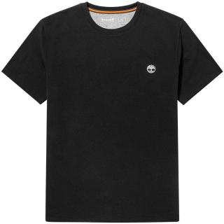 Timberland 官方男装短袖T恤夏季百搭透气修身|A2EKJ A2EKJ001/黑色 修身版型推荐拍大一码
