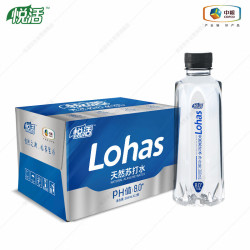悦活 弱碱性苏打水 388ml×12瓶整箱装
