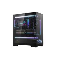 雷神 黑武士·创世黑机箱 M-ATX/黑色270°海景房