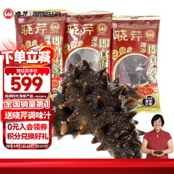 晓芹 大连冷冻即食海参 800g 14-20只 辽刺参  海鲜水产 礼盒装