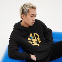 老虎图案卫衣男春季同款连帽卡通印花男式卫衣