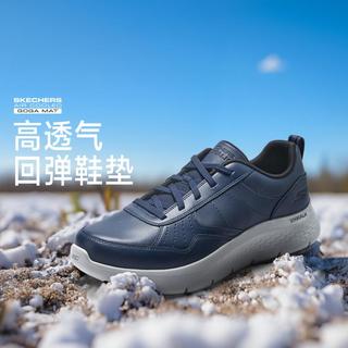  SKECHERS/斯凯奇 质感光面 男士运动鞋