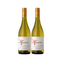 MONTES 蒙特斯 红天使珍藏 中央山谷霞多丽干型白葡萄酒 2瓶*750ml套装