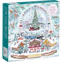 GALISON 阿尔卑斯雪景拼图500片益智玩具休闲游戏儿童