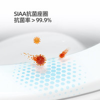 瑞尔特(R&T)壁挂式轻智能马桶家用一体机墙排嵌入墙隐藏式水箱挂便器 HX0-离坐冲水 高水箱