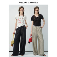 VEGA CHANG 垂感 女士休闲裤