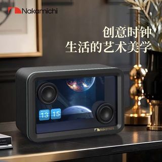  Nakamichi/中道 悬浮透明歌词 蓝牙音箱  黑色
