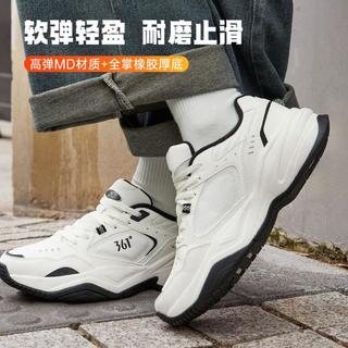  361° 耐磨 女士运动鞋  羽毛白/曜石黑 青少年,青年