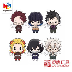 MegaHouse MH豆豆眼盒蛋盲盒鬼灭之刃第二弹2BNA动物新时代单款塑唐玩具 鬼灭之刃 第二弹2