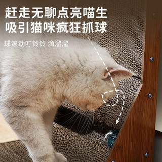 L型猫抓板立式耐磨不掉屑耐抓猫爬架特大号瓦楞纸猫爪板猫咪玩具
