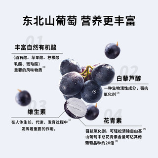 通化牌山葡萄汽酒爽心悦目女士（粉字款）7度720ml