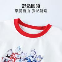 【阳光下变色】儿童短袖男童奥特曼百搭棉T恤圆领套头上衣夏款