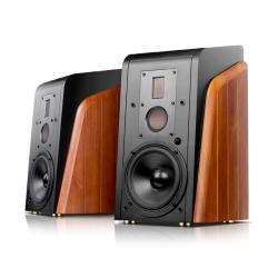 HiVi M300MKII 有源HIFI音箱 原木色