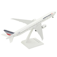 BURJUMAN 波音777-9x拼装仿真飞机模型波音B777-9X原机型380客机礼品收藏航 B777300法国航空 1:200