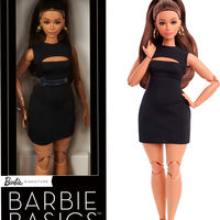 Barbie 芭比 Basics Model 05 收藏娃娃 黑发 迷你裙
