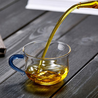 品茗杯个人杯主人杯泡茶功夫茶具小茶杯单杯小杯子加厚玻璃小品杯