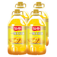 仙餐 牌食用油 一级大豆油5L 4桶