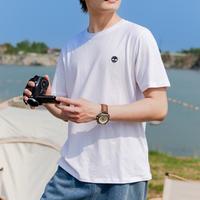 户外圆领短袖男装上衣运动休闲舒适跑步针织T恤