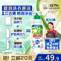 碧浪洗衣液_ARIEL 碧浪 1次去黄除菌除螨留香洗衣原液800g多少钱-什么值得买
