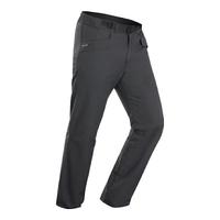 迪卡侬SH100男冬雪地徒步防泼水保暖长裤炭灰色-2943850 2XL-/-W41-L-32